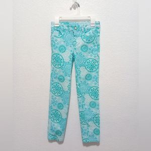 Gymboree Girls Snowflake Twill Pants size 8